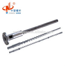 SCREW AND BARREL FOR PVC, PE, PP, PLATE, PROFILE, PIPE, PELLETIZING TYPES